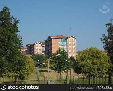 View of the city of Settimo Torinese. View of the city of Settimo Torinese skyline