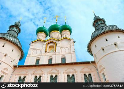 View of the famous Kremlin in Rostov