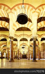 View of The Great Mosque of Cordoba (La Mezquita), Spain