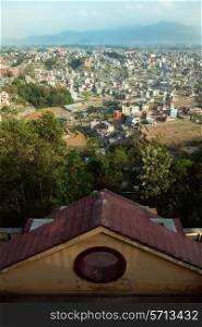 View of the Kathmandu from Kopan Monastery