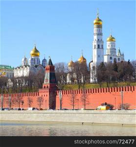 View of The Kremlin in Moscow, Russia