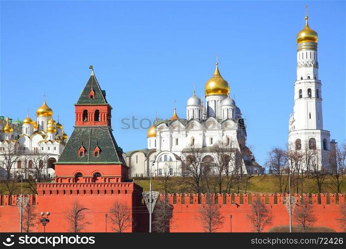 View of The Moscow Kremlin, Russia
