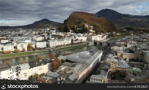 View of the river Salzach
