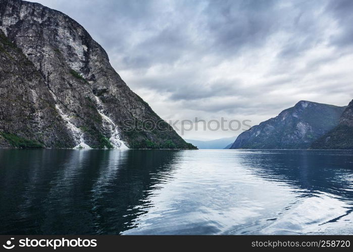 view of the Sognefjord, Norway