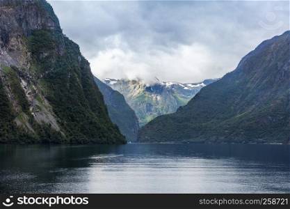 view of the Sognefjord, Norway