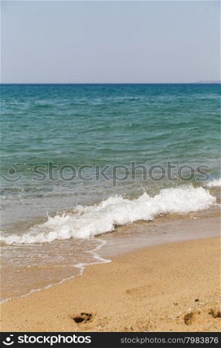 View of the wonderful beach of Piscinas, Sardinia