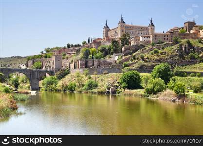 View of Toledo town in Spain
