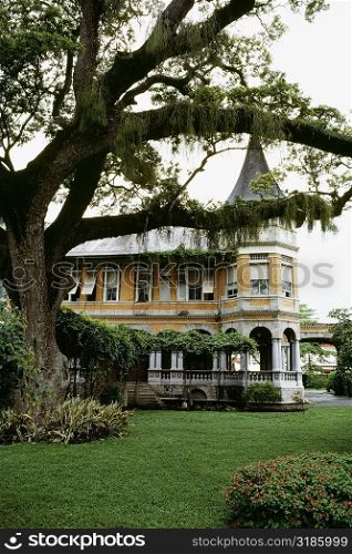 View of Victorian mansion, Port of Spain, Trinidad