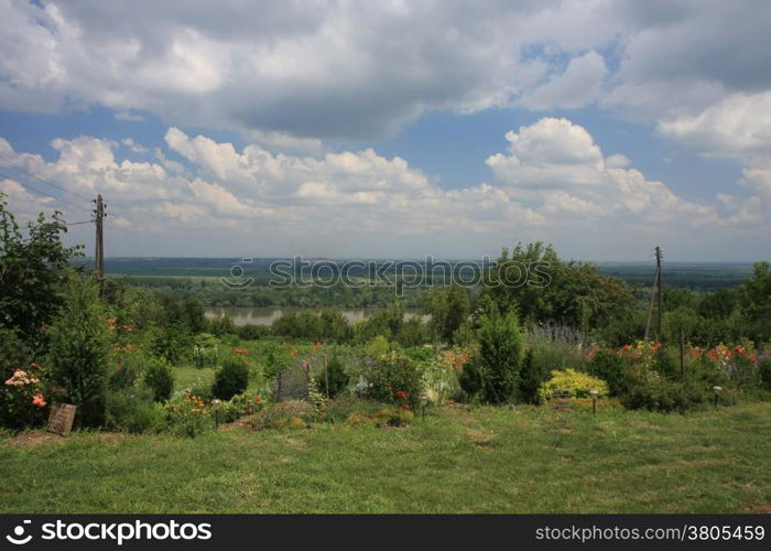 View on Danube river,Serbia