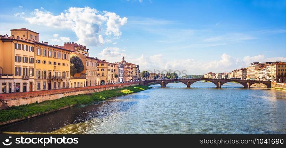 View on Florence at Arber Tuscany Italy