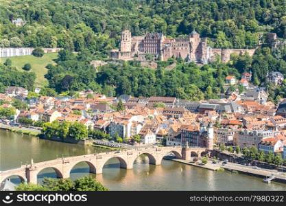 View on Heidelberg at summer, Germany