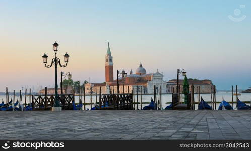 View on San Giorgio Maggiore in Venice,Italy. View on San Giorgio