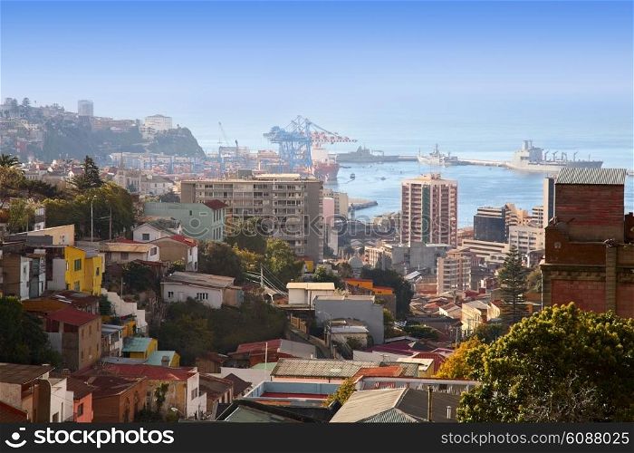 view on Valparaiso, Chile