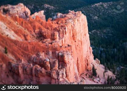 View over Bryce Canyon Utah