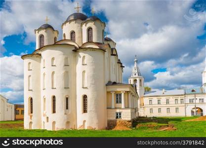 View St. Nicholas Cathedral in Veliky Novgorod. Russia