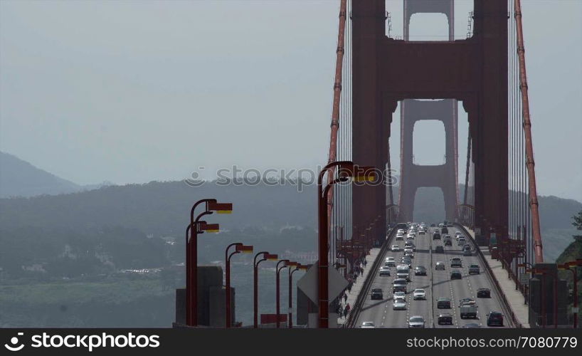 View through bridge from west side