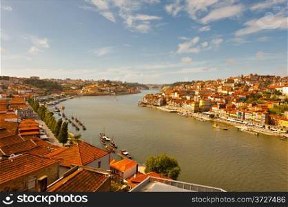 View to Historic Center City of Porto, Portugal