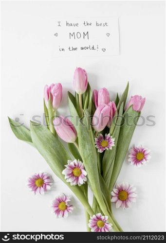 view tulips arrangement