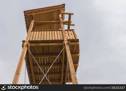 Viewing platform in Vineyard in Styria,Austria