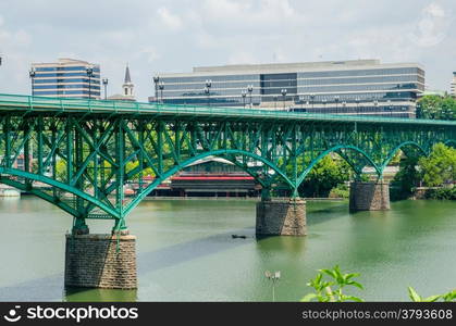 Views of Knoxville Tennessee downtown