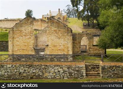 Views of the Paupers&rsquo; Mess in the historic Port Arthur, Tasmania, Australia