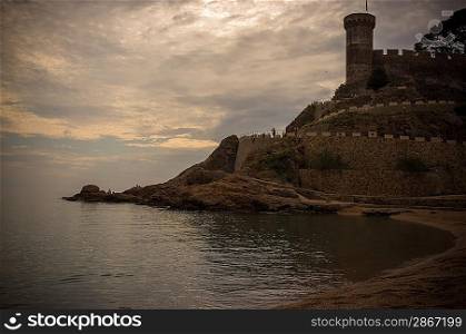 Vila Vella fortress at Tossa de Mar