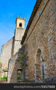 Villafranca del Bierzo by Way of Saint James San Francisco church in Leon Spain