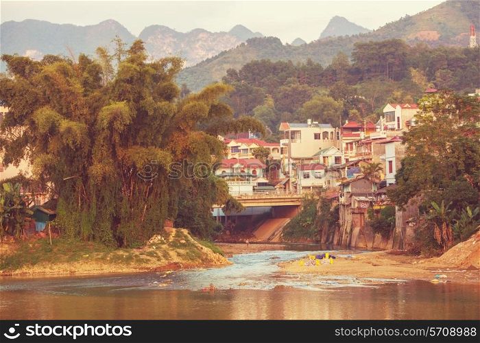 Village in Vietnam