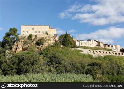 Village of Lauris in Luberon, Provence, France