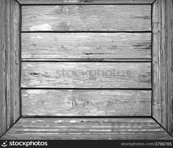 Vintage background from a wooden shabby plank.