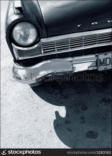 Vintage car in Cuba.