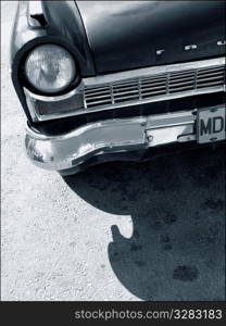 Vintage car in Cuba.