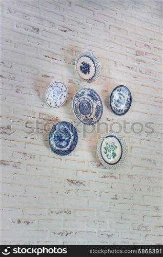 Vintage country house interior decoration, stock photo