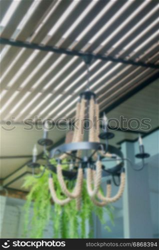 Vintage country house interior decoration, stock photo