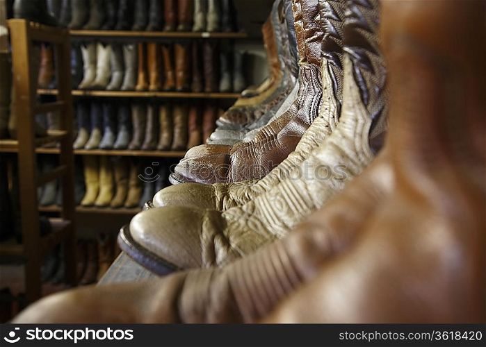 Vintage cowboy boots in Houston texas