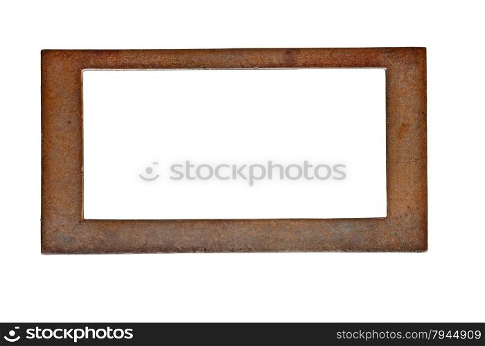 vintage heavy patina brass label name plate, clipping path