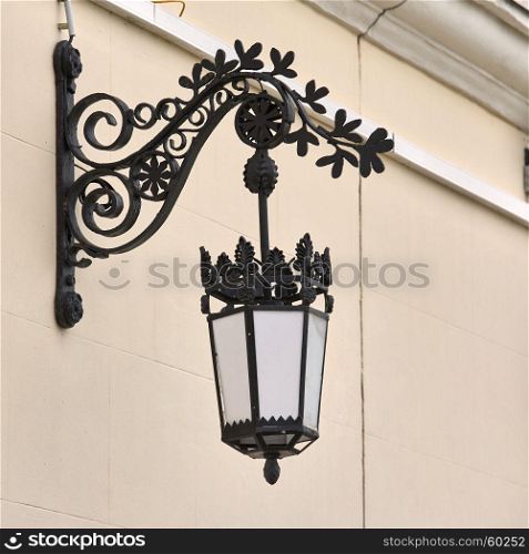 Vintage lantern. street light. lamp.street lamp