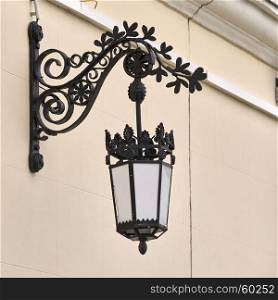 Vintage lantern. street light. lamp.street lamp