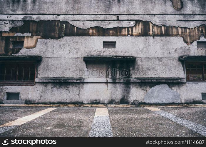 vintage old concrete wall, vintage filter image