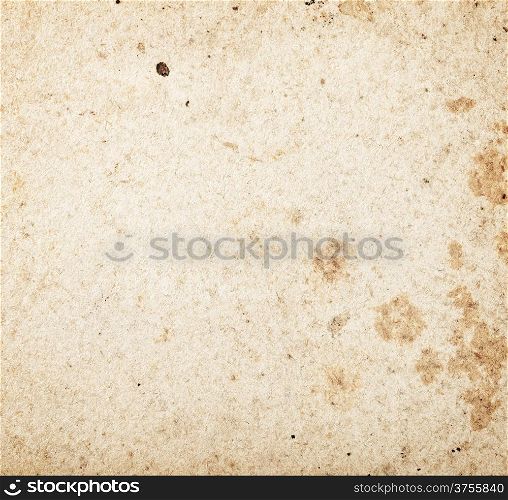 Vintage old paper texture for background. Close-up, top view