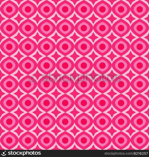 Vintage retro geometric pattern in the style of the 70s and 60s. Vector illustration. Vintage retro geometric pattern in the style of the 70s and 60s.