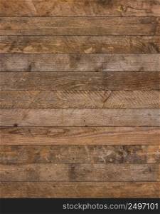 Vintage rustic old wooden planks texture vertical background flatlay