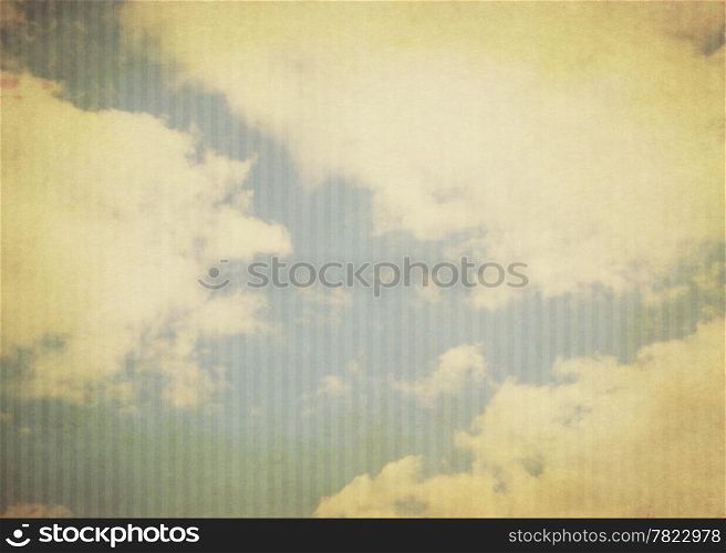 Vintage sky background, texture with the base of the sky.