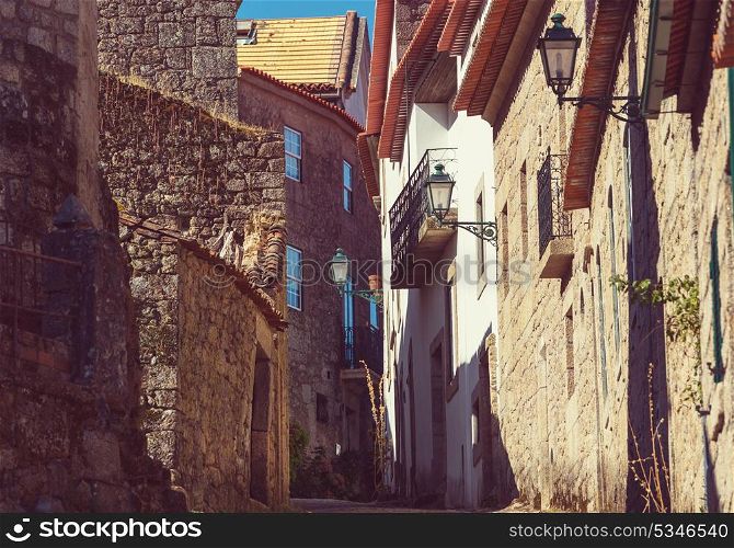 Vintage style of Portugal village