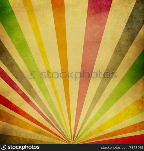 Vintage Sunbeams Background