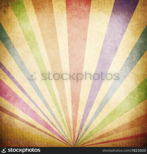 Vintage Sunbeams Background