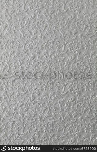 Vintage white floral pattern