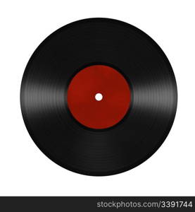 vinyl record. isolated on white background