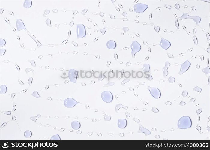 violet drops water