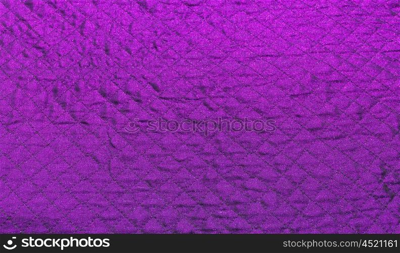 Violet rhomboid fabric background